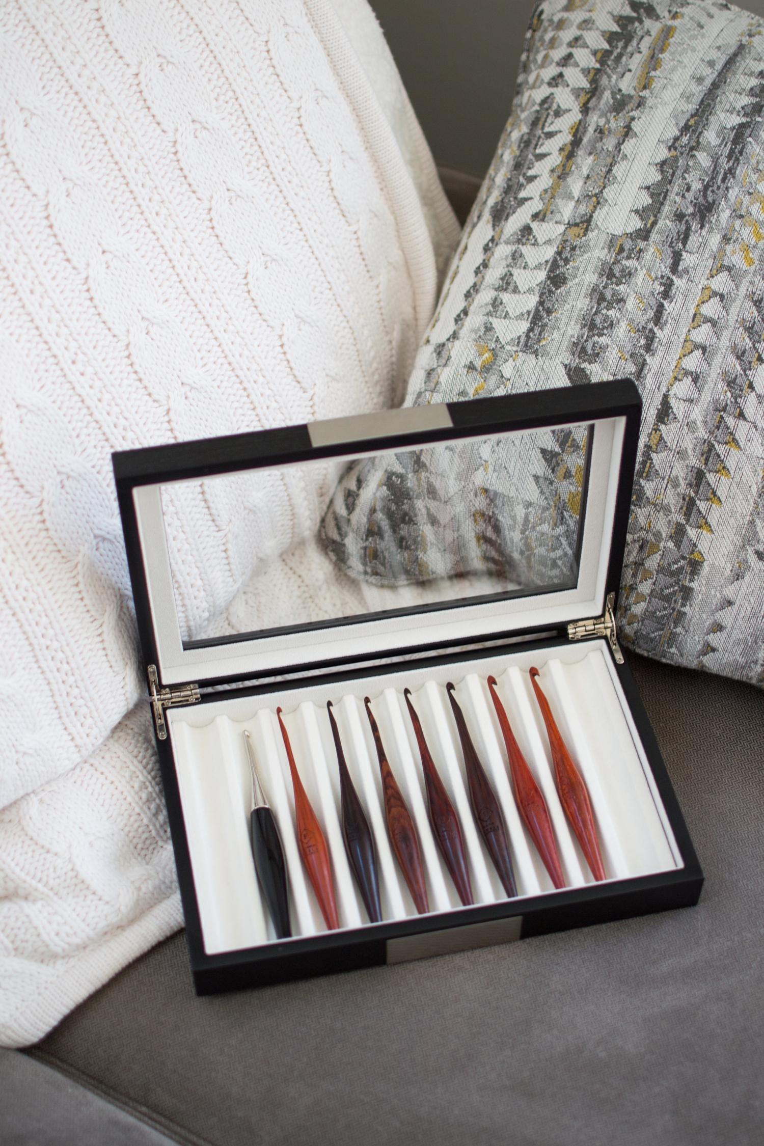 My Furls Crochet Hooks & Collector's Box - Woods and Wool