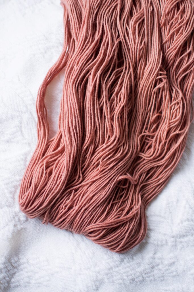 How to Dye Yarn with Avocado - Woods and Wool