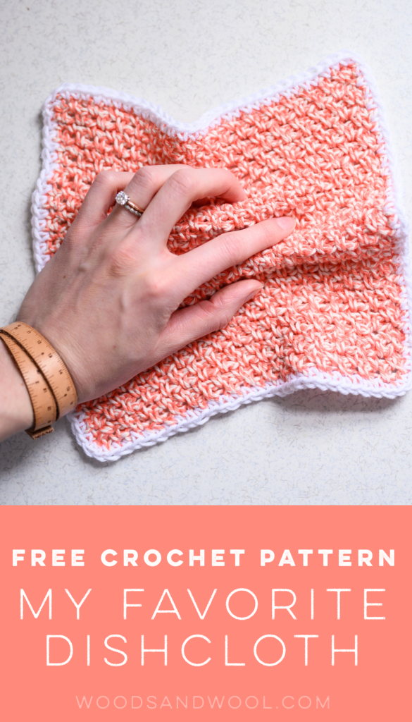 Free Pattern Crochet Apple Dishcloth - mellie blossom