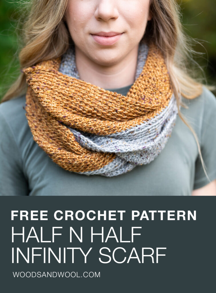 The Everlasting Infinity Scarf - Free Pattern - Through The Loop