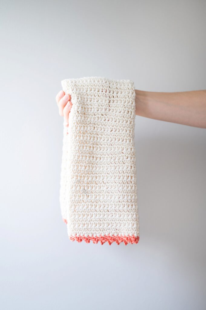 How to Crochet the Kitchen Cotton Shaped Washcloth