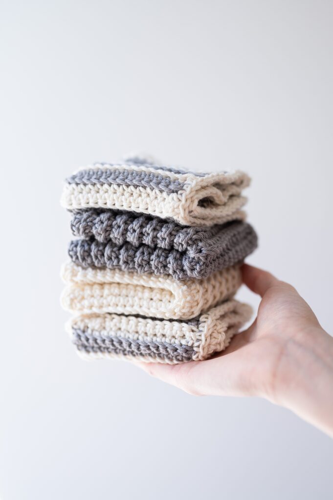 How to Crochet the Kitchen Cotton Shaped Washcloth