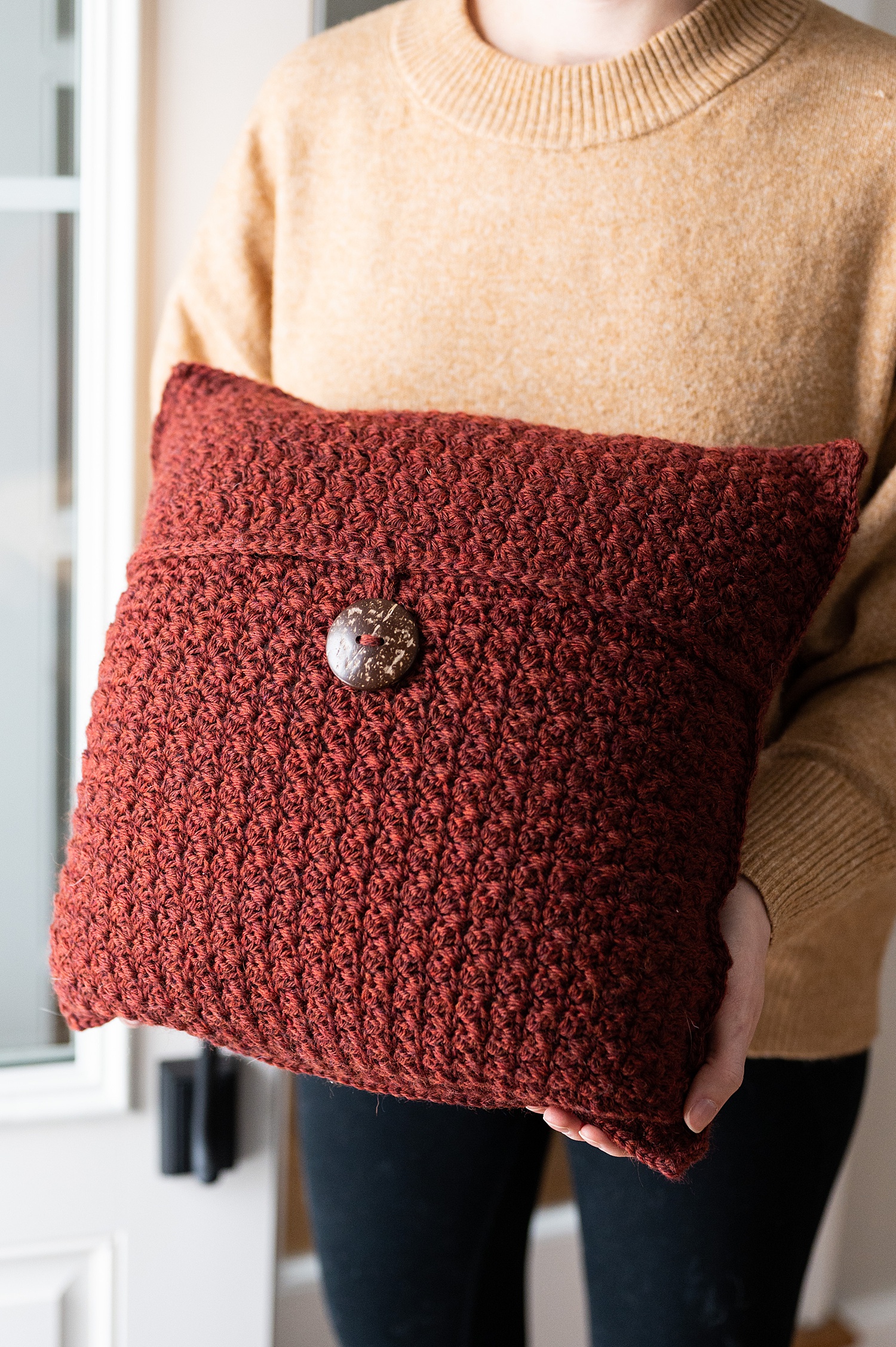 Free Crochet Pattern Spice Pillow Woods and Wool